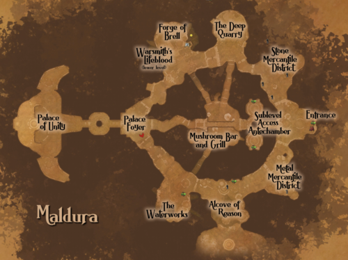 Карта Малдары