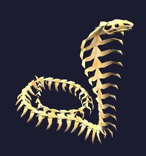 Чехол для iPhone 7/8 матовый Скелет змеи | Snake skeleton 📱 – купить в интернет-магазине