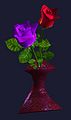Пурпурные и красные розы в вазе.jpg