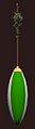 Серебристо-зеленая продолговатая безделушка.JPG