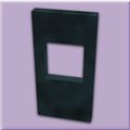 Blue Marble Square Window Frame in Narrow Divider.jpg