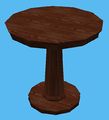 Безупречный узорчатый круглый столик из железного дерева.jpg