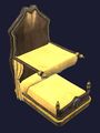 Золотая эвкалиптовая кровать с балдахином.jpg